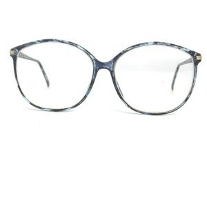 TURA MOD 302 Frame Japan 135 Optical Eyeglasses Blue Marble Pattern 21047